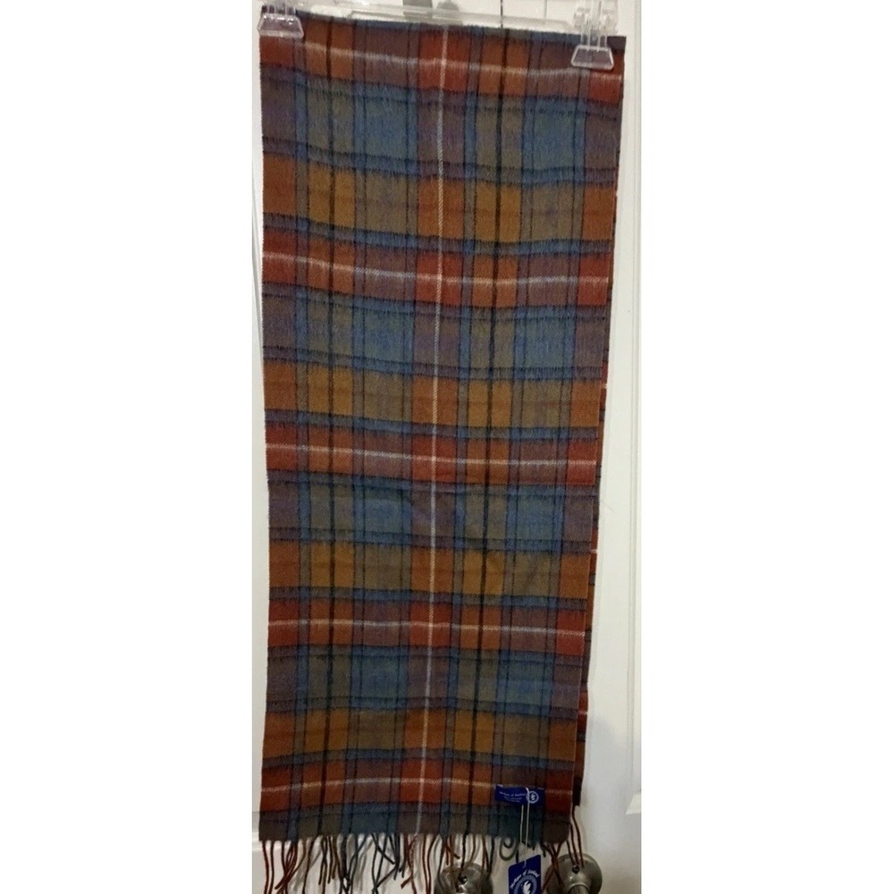 McRosd of Scotland 100%‎ Cashmere Scarf Plaid Tartan